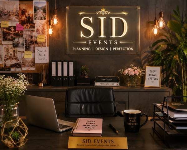 The SID Events studio in Davanagere - Planning, Design, Perfection